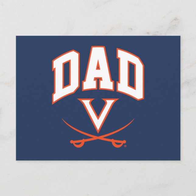 Invitation Carte Postale Papa des Cavaliers de Virginie (Devant)