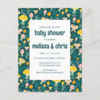 Papillon de champignons d'escargot mou BABY SHOWER