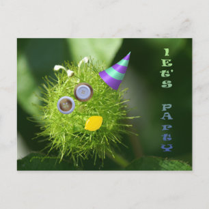 Invitation Carte Postale party !