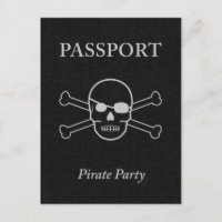 passeport de la partie pirate