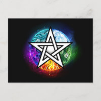 pentagramme du Wiccan