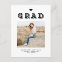 Photographie de fin d'études en typographie rétro 