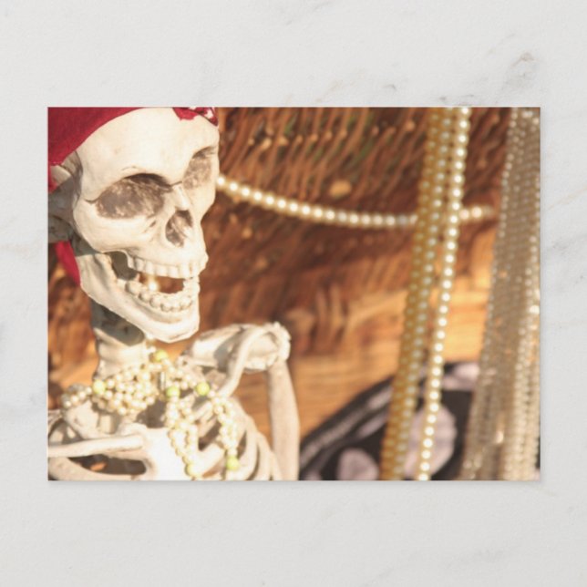 Invitation Carte Postale Plunder Party ! (Devant)