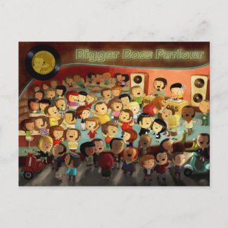 Invitation Carte Postale Plus grand Boss Reggae Party