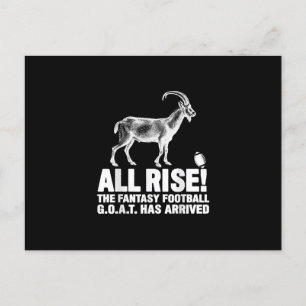 Invitation Carte Postale Poison de Goat