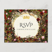 Princesse de conte de fées Vintage Briar Rose RSVP
