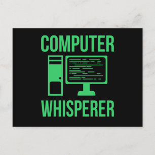 Invitation Carte Postale Programmateur informatique de Whisperer