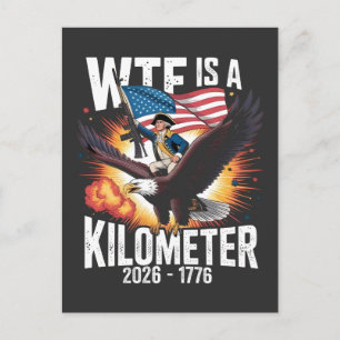 Invitation Carte Postale Qu'est-ce qu'un kilomètre de drôle 250e anniversai