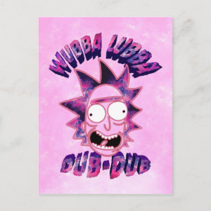 Invitation Carte Postale RICK ET MORTY™   Dub-Dub Lubba Wubba