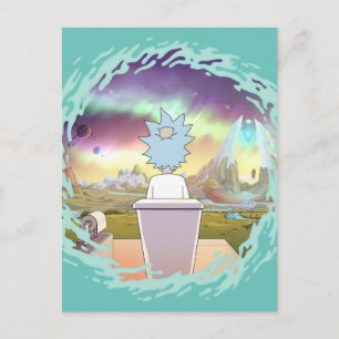 Invitation Carte Postale RICK ET MORTY™ Rick's Private Place