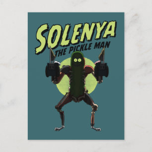 Invitation Carte Postale RICK ET MORTY™ Solenya - L'homme chiche