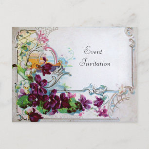 INVITATION CARTE POSTALE ROMANTICA 4