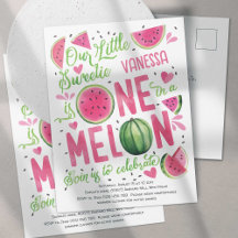 Rose chaud dans un Melon, Mignonne Watermelon 1er