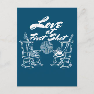 Invitation Carte Postale Rustic Country Grange Mariage Fête Chasse Couple