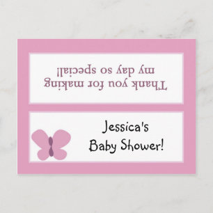 Invitation Carte Postale Sac de Goody Toppers Sugar Plum Butterfly