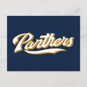 Invitation Carte Postale Script de Panthers FIU