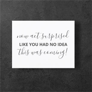 Invitation Carte Postale Serez-Vous Ma Femme D'Accueil Simple Et Drôle ?