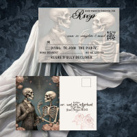 Skeleton Couple Jusqu'à la mort Faisons-nous parti