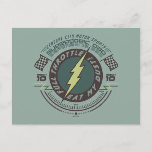 Invitation Carte Postale Supersonic Papa - Central City Motor Sports