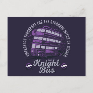 Invitation Carte Postale Transport d'urgence - Le Knight Bus