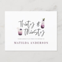 Trente et trente-et-trentième anniversaire invitat
