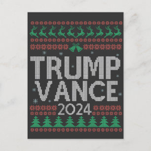 Invitation Carte Postale Trump Vance Reprenez l'Amérique Élection Vote USA