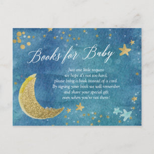 Invitation Carte Postale Twinkle Little Star Baby showers Books for Baby