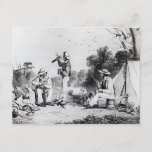 Invitation Carte Postale Une partie l'explorant