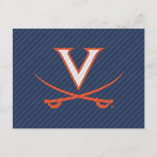 Invitation Carte Postale Virginia Cavaliers Fibre de carbone