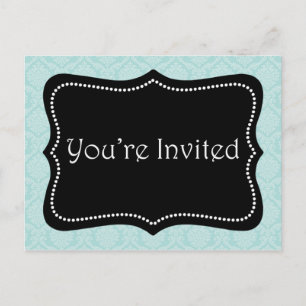 Invitation Carte Postale Vous êtes invités