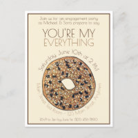Vous êtes mon tout Bagel Mariage Fiançailles