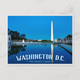 Invitation Carte Postale Washington, C.C - le capital de notre nation