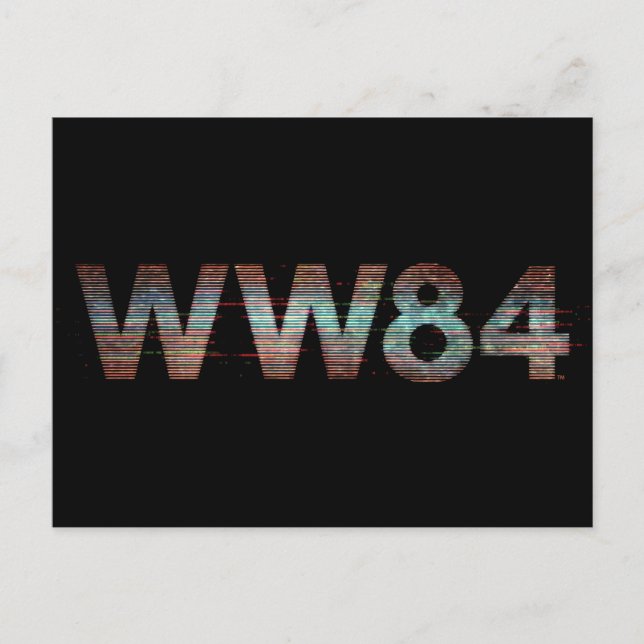 Invitation Carte Postale WW84 | TV Logo statique (Devant)