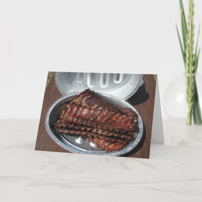 Invitation Carte, RIBS (Devant)