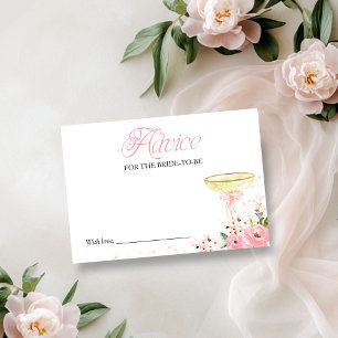 Invitation Carton de conseils pour une baby shower Floral Pet