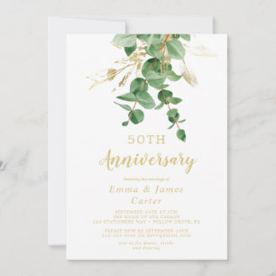 Invitation Carton de renouvellement de vœux de mariage au euc