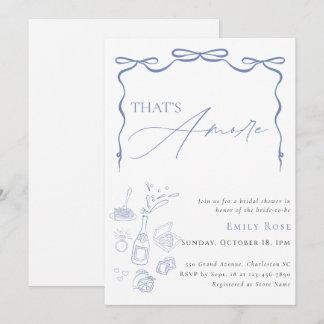 Invitation Carton d'invitation à la fête de mariage "C'est l'