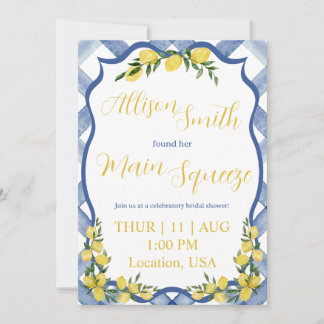 Invitation Carton d'invitation à la fête de mariage de Main S
