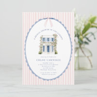 Carton d'invitation à la garden-party de mariage C
