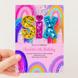 Invitation Carton d'invitation à une fête d'anniversaire arc-