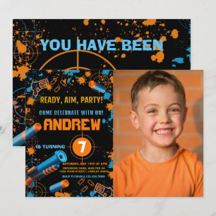 Invitation Carton d'invitation à une fête d'anniversaire avec