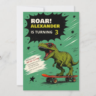 Invitation Carton d'invitation à une fête d'anniversaire de d