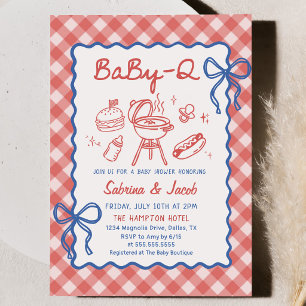 Invitation Carton d'invitation à une fête de baby shower BaBy