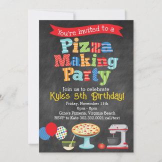 Invitation Carton d'invitation à une soirée de fabrication de