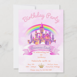 Invitation Carton d'invitation anniversaire 1ère année Prince
