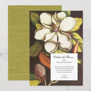 Invitation Carton d'invitation Classique de Magnolia du Sud