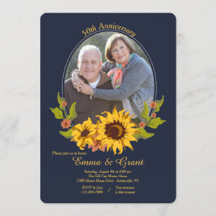 Invitation Carton d'invitation d'anniversaire avec cadre tour