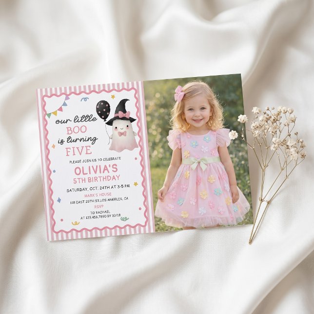 Invitation Carton d'invitation d'anniversaire de notre petit  (Créateur téléchargé)