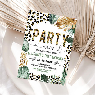Invitation Carton d'invitation d'anniversaire Enfants de la J