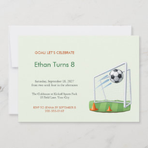 Invitation Carton d'invitation d'anniversaire pour enfants av